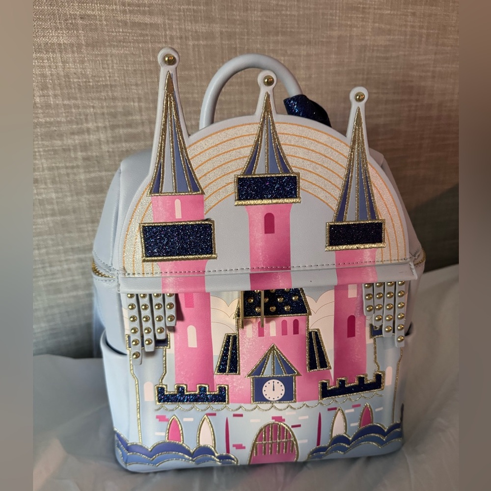 Danielle Nicole Castle Backpack - Mini - Cinderel… - image 1